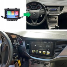 SmartGO Opel Astra K Android Gps Carplay 8+256 GB Kamera + Çerçeve (2016-2020) (Yazılımsal)
