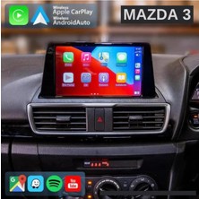 SmartGO Mazda 3 Android Gps Carplay 8+256 GB Kamera + Çerçeve (2014-2018) (Yazılımsal)