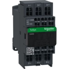 Schneider Schneıder Tesys D Kontaktör 9A Ac3 24VDC  LC1D093BD