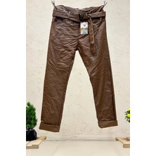 Sahnemoda V Toka Crash Deri Ithal Pantolon