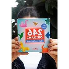 MarkEntegra Origami 246 Kağıt Katlama Seti - Ebru/geometrik Desenler