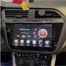 SmartGO Volkswagen Tiguan Android Gps Carplay 8+256 GB Kamera + Çerçeve (2016-2023) (Yazılımsal)