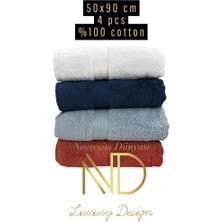 Dekofon Nevresim Dünyası 50X100 4'lü Havlu Prime 2