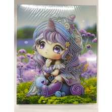 Elegantshop Tuval 5d Yapışan Boncuk Mozaik Tablo 24*30 cm Sdc-08