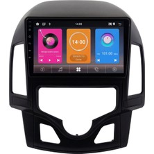 SmartGO Hyundai I30 Android Multimedya Sistemi (2008-2011) Dijital Klima 8+256 GB Premium Ekran  (Yazılımsal)