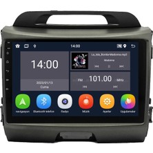 SmartGO Kia Sportage Android Multimedya Sistemi (2011-2015) 8+256 GB (Yazılımsal)