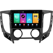 SmartGO Mitsubishi L200 Android Multimedya (2015-2019) Manuel Klima 8+256 GB  (Yazılımsal)