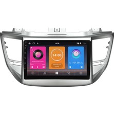 SmartGO Hyundai Tucson Android Multimedya Sistemi (2015-2018) Uyumlu 8+256 GB Premium Ekran  (Yazılımsal)