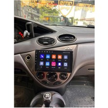 SmartGO Ford Focus 1 Android Gps Carplay 8+256 GB Kamera + Çerçeve (1999-2004) (Yazılımsal)