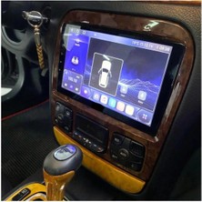 SmartGO Mercedes S Serisi S Class W220 Android Gps Carplay 8+256 GB Kamera + Çerçeve (1999-2005) (Yazılımsal)