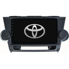 SmartGO Toyota Highlander Android Gps Carplay 8+256 GB Kamera + Çerçeve (2007-2013) (Yazılımsal)