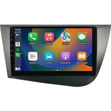 SmartGO Seat Leon Uyumlu Android Multimedya Sistemi (2005-2012) 8+256 GB Premium Ekran (Yazılımsal)
