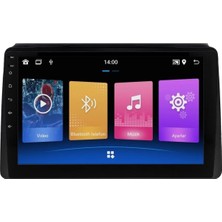 SmartGO Dacia Duster Android Multimedya Sistemi (2018-2024) 8+256 GB  Uyumlu (Yazılımsal)