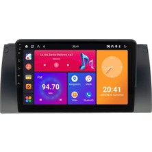 SmartGO Bmw 5 E39 1995-2003 8+256 GB Premium Ekran Android Carplay Multimedya Sistemi (Yazılımsal)