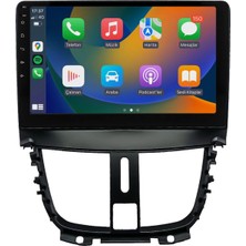 SmartGO Peugeot 207 Android Multimedya Sistemi (2006-2012) 8+256 GB Premium Ekran  Uyumlu (Yazılımsal)