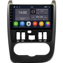 SmartGO Dacia Logan Android Multimedya Sistemi (2009-2012)UYUMLU 8+256 GB (Yazılımsal)