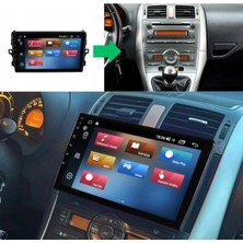 SmartGO Toyota Auris Android Gps Carplay 8+256 GB Kamera + Çerçeve (2007-2012) (Yazılımsal)
