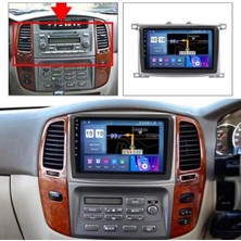 SmartGO Toyota Land Cruiser Android Gps Carplay 8+256 GB Kamera + Çerçeve (2002-2007)  (Yazılımsal)