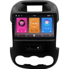 SmartGO Ford Ranger Android Multimedya Sistemi (2012-2015) Uyumlu 8+256 GB Premium Ekran  (Yazılımsal)