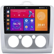 SmartGO Ford Focus 2 Android Multimedya Sistemi (2006-2011) Manuel Klima 8+256 GB Premium Ekran (Yazılımsal)