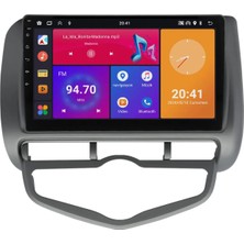 SmartGO Honda City Android Multimedya Sistemi (2006-2009) 8+256 GB Premium Ekran Uyumlu (Yazılımsal)