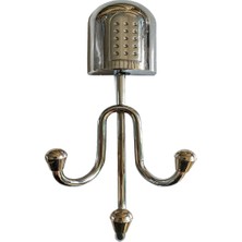 İpekel 3’lü Krom Duvar Askısı Birleşik Model Banyo Mutfak Havlu Askılığı