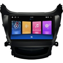 SmartGO Hyundai Elantra Uyumlu Android Multimedya Sistemi (2012-2014) 8+256 GB  (Yazılımsal)