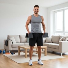 MarkEntegra Ayarlanabilir Ahşap Şınav Barı ve Paralel Bar - Estetik Tasarım