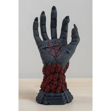 Hunga Berserk Heykeli - 12,5 cm Dekorasyon Anime  Figürü Plastik Malzeme ile Karakteristik Detaylar