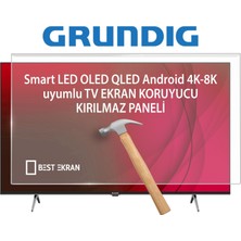 Grundig  43 Gkf 6500  Tv Ekran Koruyucu - Grundig 43" Inç 108CM Ekran LED Koruyucu  43GKF6500