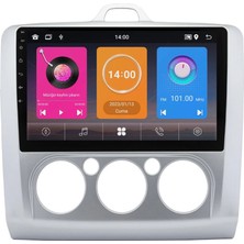 SmartGO Ford Focus 2 Android Multimedya (2006-2011) Manuel Klima 8+256 GB Premium Ekran  (Yazılımsal)