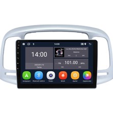 SmartGO Hyundai Accent Era Android Multimedya Sistemi (2006-2012) 8+256 GB Uyumlu (Yazılımsal)