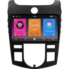 SmartGO Kia Cerato Android Multimedya SISTEMI(2010-2012) Dijital Klima 8+256 GB Premium Ekran (Yazılımsal)