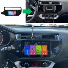 SmartGO Kia Rio Android Uyumlu Gps Carplay 8+256 GB Kamera + Çerçeve (2015-2018) (Yazılımsal)