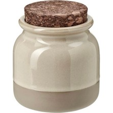 Şık Seramik Kavanoz, 0,3 Litrelik, Mutfağınıza Zarif Dokunuş