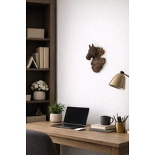 At Başı Duvar Dekoru 24X16 cm – Modern Dekoratif Duvar Süsü Salon ve Ofis Dekorasyonu