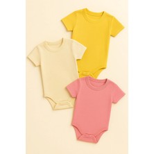Aydodo Kısa Kol Çıtçıtlı Bebek Body – 1-24 Ay Arası