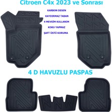 Carlone Citroen C4X 2023 ve Sonrası 4d Premium Havuzlu Paspas