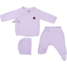 Aydodo Müslin Yenidoğan Bebek Takım