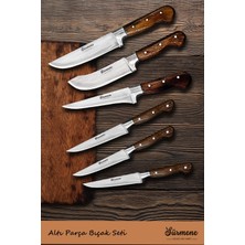 Sürmene Bıçakçı Hacı Ahmet Sürmene Altı Parça Mutfak, Et, Sebze ve Kasap Seti