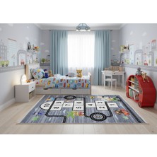 Sultan Halı Zerda Trafik Yol Haritası Çocuk Odası Halı