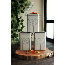 Dikdörtgen Saklama Kabı 3'lü Set, 75X100X150, Pratik ve Şık Tasarım