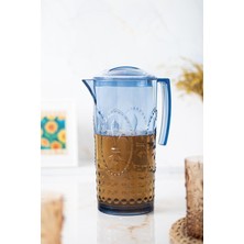 Akrilik Magic 2,3 Lt Lacivert Sürahi, Şık ve Dayanıklı Içecek Kabı