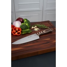 El Yapımı Verzalit Şef Bıçağı, Profesyonel Mutfak Kullanımı Için