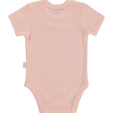 Civil Baby Dondurma Baskılı 1-36 Ay Çıtçıtlı Badi - Pembe 2-3 Yaş
