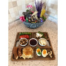 Doğal Ahşap Peynir Sunum Tabağı, Kahvaltı Tabağı ve Tepsisi