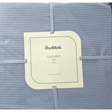 Özdilek Pike Paketli Tek Kişilik Buz Mavisı Colurıst (A)