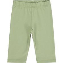 Civil Girls Civil Kız Çocuk Mint Renkli Kısa Tayt - 3-4 Yaş Pamuklu ve Polyester Günlük Kullanım İçin