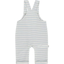 Civil Baby Çizgili Ön Cepli 6-18 Ay Slopet - Mavi 9-12 Ay