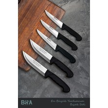 Sürmene Bıçakçı Hacı Ahmet En Büyük Yardımcım Beşli Mutfak Bıçakları Seti - 5li